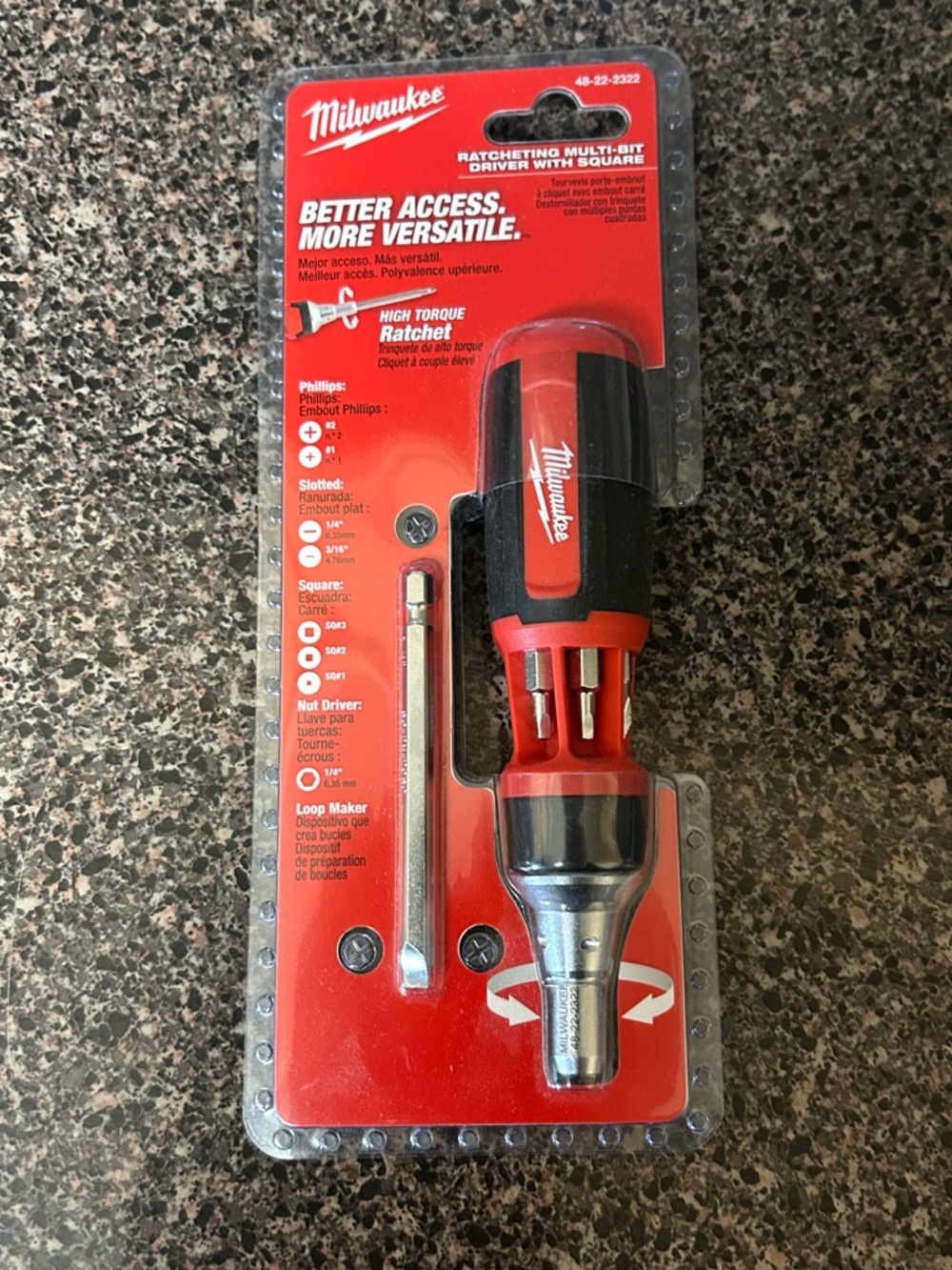 Milwaukee Ratcheting Multi-Bit Driver